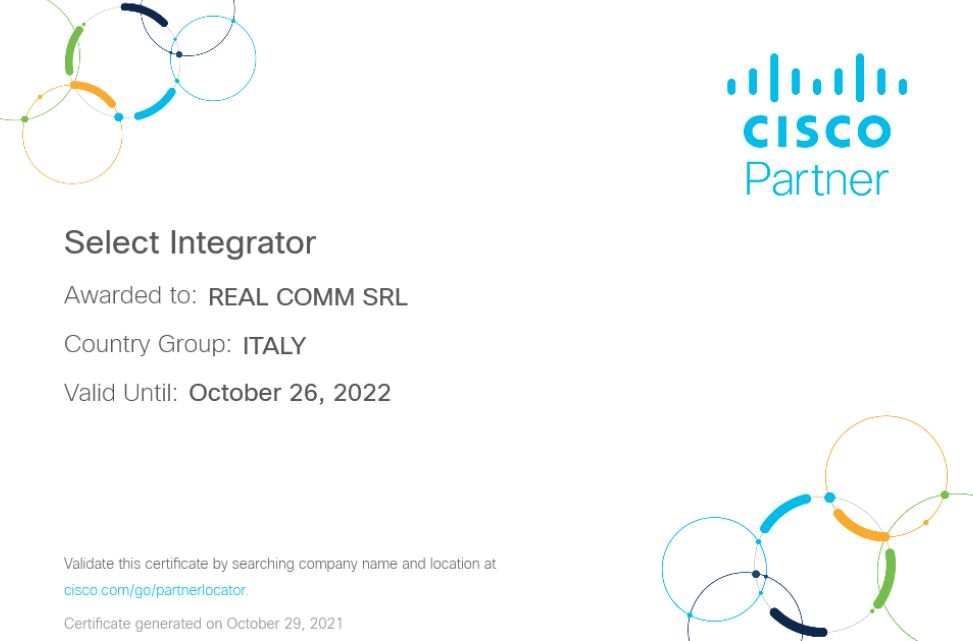 CISCO Select Integrator