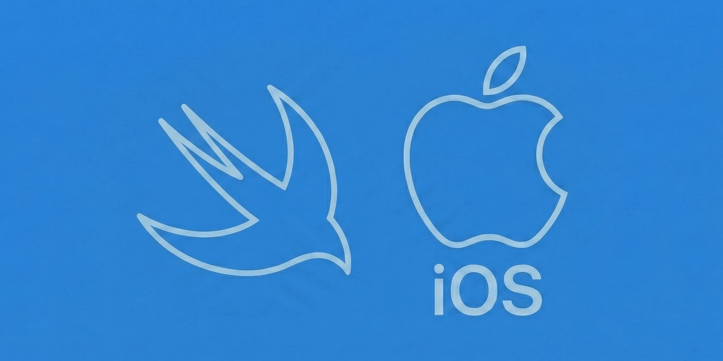 Swift e iOS logo